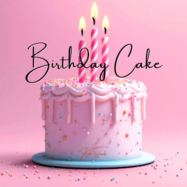 Birthday Cake Wax Melt Large Segment Clam 100g